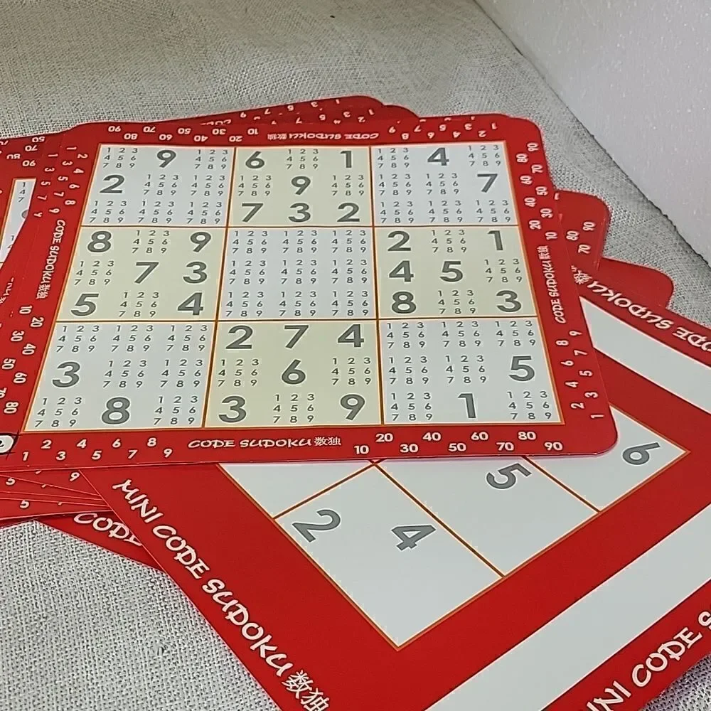 Code Sudoku Hidden Numbers Game 2006 By Pressman‎